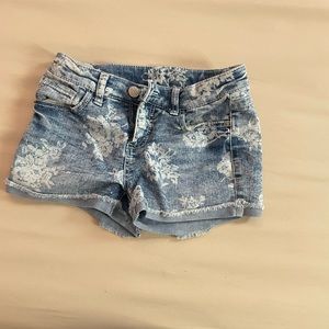 Flower print shorts